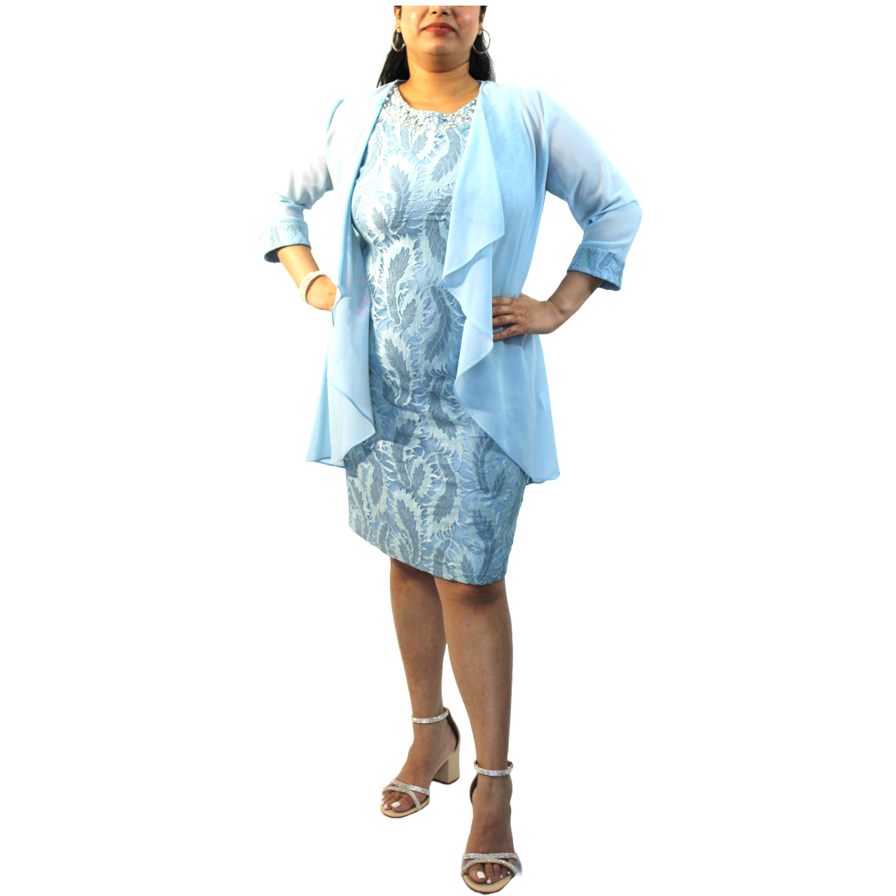 Exquisite 2-Piece Dress Set For Formal Events – Image Fashions