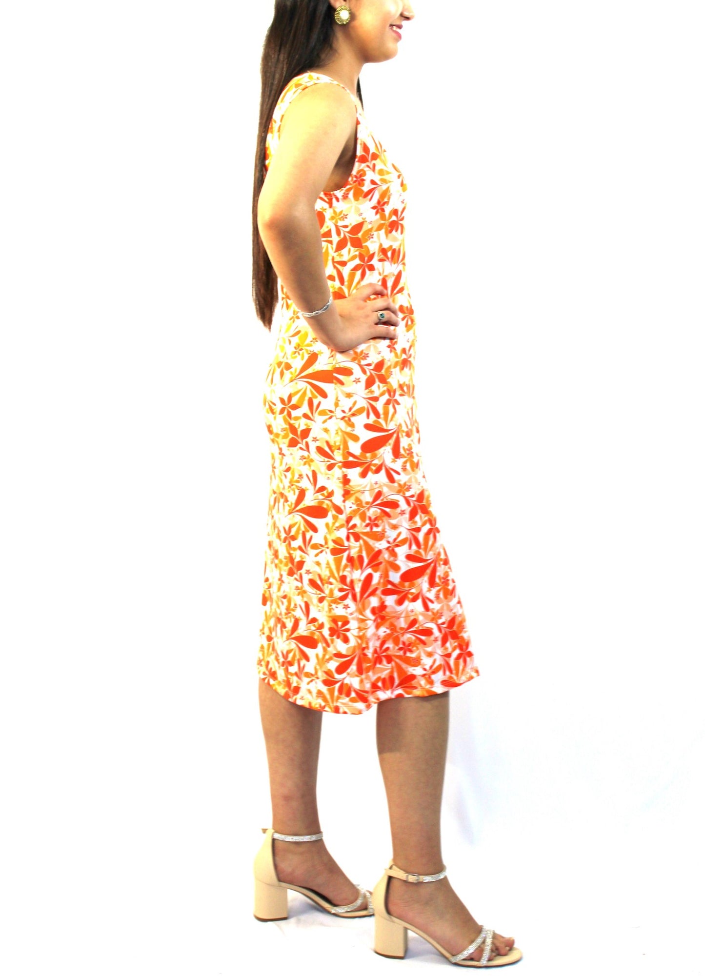 Floral Sleeveless Dress